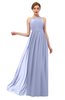 ColsBM Peyton Lavender Bridesmaid Dresses Pleated Halter Sleeveless Half Backless A-line Glamorous
