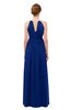 ColsBM Peyton Sodalite Blue Bridesmaid Dresses Pleated Halter Sleeveless Half Backless A-line Glamorous