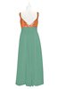 ColsBM Sutton Beryl Green Plus Size Bridesmaid Dresses Sweetheart Empire Elegant Backless Floor Length Sleeveless