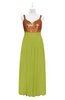 ColsBM Sutton Green Oasis Plus Size Bridesmaid Dresses Sweetheart Empire Elegant Backless Floor Length Sleeveless