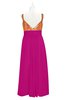 ColsBM Sutton Hot Pink Plus Size Bridesmaid Dresses Sweetheart Empire Elegant Backless Floor Length Sleeveless