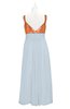 ColsBM Sutton Illusion Blue Plus Size Bridesmaid Dresses Sweetheart Empire Elegant Backless Floor Length Sleeveless
