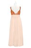ColsBM Sutton Peach Puree Plus Size Bridesmaid Dresses Sweetheart Empire Elegant Backless Floor Length Sleeveless
