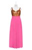 ColsBM Sutton Rose Pink Plus Size Bridesmaid Dresses Sweetheart Empire Elegant Backless Floor Length Sleeveless
