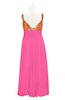 ColsBM Sutton Rose Pink Plus Size Bridesmaid Dresses Sweetheart Empire Elegant Backless Floor Length Sleeveless