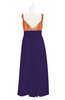 ColsBM Sutton Royal Purple Plus Size Bridesmaid Dresses Sweetheart Empire Elegant Backless Floor Length Sleeveless