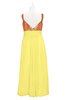 ColsBM Sutton Yellow Iris Plus Size Bridesmaid Dresses Sweetheart Empire Elegant Backless Floor Length Sleeveless