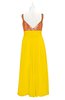 ColsBM Sutton Yellow Plus Size Bridesmaid Dresses Sweetheart Empire Elegant Backless Floor Length Sleeveless