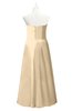 ColsBM Miah Apricot Gelato Plus Size Bridesmaid Dresses Sleeveless Sweetheart Pleated Sexy A-line Floor Length