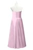 ColsBM Miah Baby Pink Plus Size Bridesmaid Dresses Sleeveless Sweetheart Pleated Sexy A-line Floor Length