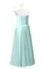 ColsBM Miah Blue Glass Plus Size Bridesmaid Dresses Sleeveless Sweetheart Pleated Sexy A-line Floor Length