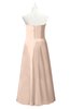 ColsBM Miah Fresh Salmon Plus Size Bridesmaid Dresses Sleeveless Sweetheart Pleated Sexy A-line Floor Length