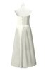 ColsBM Miah Ivory Plus Size Bridesmaid Dresses Sleeveless Sweetheart Pleated Sexy A-line Floor Length