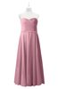 ColsBM Miah Light Coral Plus Size Bridesmaid Dresses Sleeveless Sweetheart Pleated Sexy A-line Floor Length
