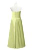 ColsBM Miah Lime Green Plus Size Bridesmaid Dresses Sleeveless Sweetheart Pleated Sexy A-line Floor Length