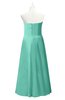 ColsBM Miah Mint Green Plus Size Bridesmaid Dresses Sleeveless Sweetheart Pleated Sexy A-line Floor Length