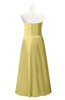 ColsBM Miah Misted Yellow Plus Size Bridesmaid Dresses Sleeveless Sweetheart Pleated Sexy A-line Floor Length
