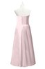 ColsBM Miah Petal Pink Plus Size Bridesmaid Dresses Sleeveless Sweetheart Pleated Sexy A-line Floor Length