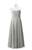 ColsBM Miah Platinum Plus Size Bridesmaid Dresses Sleeveless Sweetheart Pleated Sexy A-line Floor Length