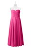 ColsBM Miah Rose Pink Plus Size Bridesmaid Dresses Sleeveless Sweetheart Pleated Sexy A-line Floor Length