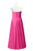 ColsBM Miah Rose Pink Plus Size Bridesmaid Dresses Sleeveless Sweetheart Pleated Sexy A-line Floor Length