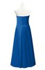 ColsBM Miah Royal Blue Plus Size Bridesmaid Dresses Sleeveless Sweetheart Pleated Sexy A-line Floor Length
