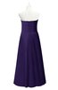 ColsBM Miah Royal Purple Plus Size Bridesmaid Dresses Sleeveless Sweetheart Pleated Sexy A-line Floor Length