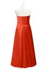 ColsBM Miah Tangerine Tango Plus Size Bridesmaid Dresses Sleeveless Sweetheart Pleated Sexy A-line Floor Length