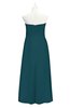 ColsBM Milani Blue Green Plus Size Bridesmaid Dresses Zip up Pleated Empire Plain Floor Length Sweetheart