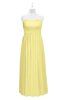 ColsBM Milani Daffodil Plus Size Bridesmaid Dresses Zip up Pleated Empire Plain Floor Length Sweetheart