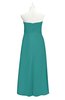 ColsBM Milani Emerald Green Plus Size Bridesmaid Dresses Zip up Pleated Empire Plain Floor Length Sweetheart