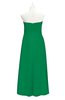 ColsBM Milani Green Plus Size Bridesmaid Dresses Zip up Pleated Empire Plain Floor Length Sweetheart