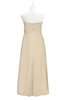 ColsBM Milani Novelle Peach Plus Size Bridesmaid Dresses Zip up Pleated Empire Plain Floor Length Sweetheart