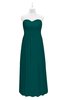 ColsBM Milani Shaded Spruce Plus Size Bridesmaid Dresses Zip up Pleated Empire Plain Floor Length Sweetheart