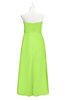 ColsBM Milani Sharp Green Plus Size Bridesmaid Dresses Zip up Pleated Empire Plain Floor Length Sweetheart
