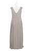 ColsBM Miya Fawn Plus Size Bridesmaid Dresses Mature Sleeveless V-neck Backless Floor Length Ruching