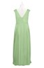 ColsBM Miya Gleam Plus Size Bridesmaid Dresses Mature Sleeveless V-neck Backless Floor Length Ruching