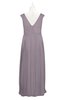 ColsBM Miya Sea Fog Plus Size Bridesmaid Dresses Mature Sleeveless V-neck Backless Floor Length Ruching