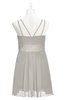 ColsBM Wilt Hushed Violet Plus Size Bridesmaid Dresses Spaghetti Zipper Sleeveless Sash Mini Informal
