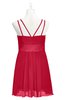 ColsBM Wilt Lollipop Plus Size Bridesmaid Dresses Spaghetti Zipper Sleeveless Sash Mini Informal