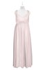 ColsBM Saniyah Angel Wing Plus Size Bridesmaid Dresses V-neck Floor Length Romantic Sleeveless Paillette Backless
