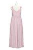 ColsBM Saniyah Pale Lilac Plus Size Bridesmaid Dresses V-neck Floor Length Romantic Sleeveless Paillette Backless