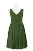 ColsBM Mariyah Garden Green Plus Size Bridesmaid Dresses Romantic Sheath Tea Length Sleeveless Pick up V-neck