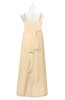 ColsBM Kynlee Apricot Gelato Plus Size Bridesmaid Dresses Zipper Jewel Sheath Sleeveless Elegant Floor Length