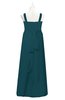 ColsBM Kynlee Blue Green Plus Size Bridesmaid Dresses Zipper Jewel Sheath Sleeveless Elegant Floor Length
