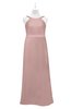 ColsBM Kynlee Bridal Rose Plus Size Bridesmaid Dresses Zipper Jewel Sheath Sleeveless Elegant Floor Length
