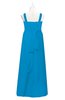 ColsBM Kynlee Cornflower Blue Plus Size Bridesmaid Dresses Zipper Jewel Sheath Sleeveless Elegant Floor Length