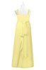 ColsBM Kynlee Daffodil Plus Size Bridesmaid Dresses Zipper Jewel Sheath Sleeveless Elegant Floor Length