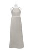 ColsBM Kynlee Hushed Violet Plus Size Bridesmaid Dresses Zipper Jewel Sheath Sleeveless Elegant Floor Length