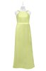 ColsBM Kynlee Lime Green Plus Size Bridesmaid Dresses Zipper Jewel Sheath Sleeveless Elegant Floor Length